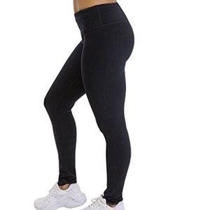 90 Degrees Black Leggings with Diamond Waist Band